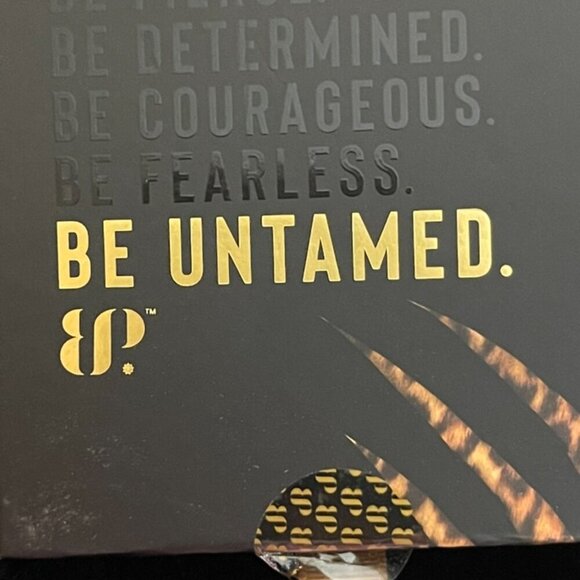 BP Be Untamed Black Onyx Paperclip Chain Necklace - Picture 3 of 3